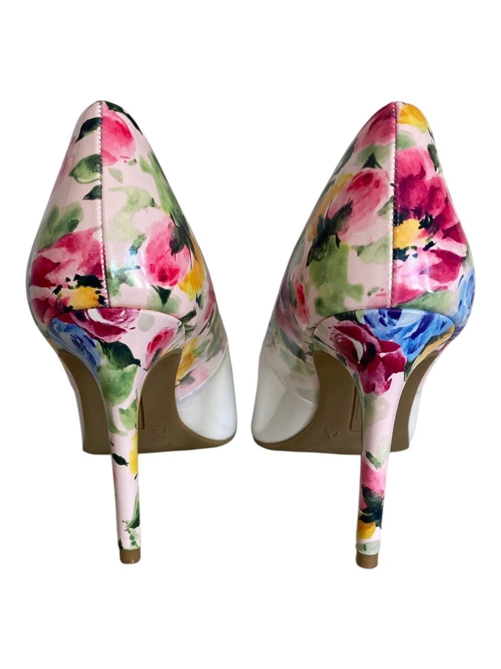 Christian Siriano Habit Floral Pointed Toe Stiletto Heels Women’s 7.5 - Picture 3 of 14